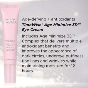 Mary Kay timewise age minimize 3D eye cream.